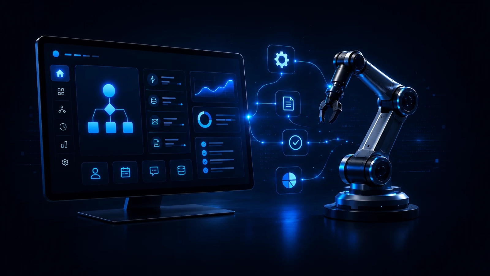 Automação de processos digitais