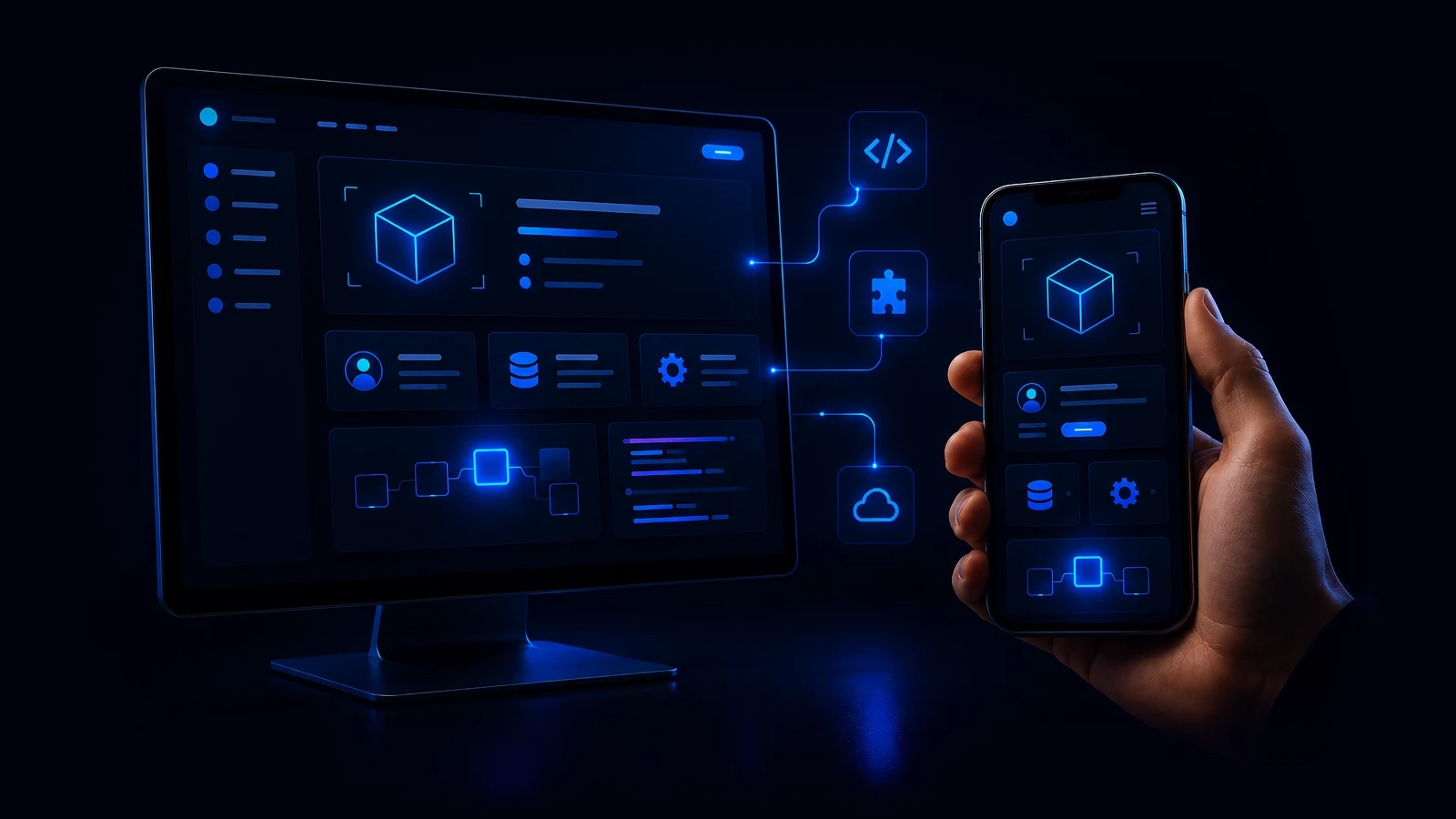 Interface de sistema personalizado